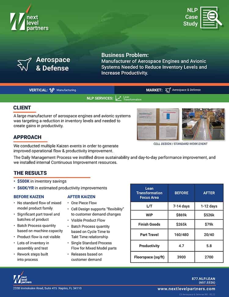 Aerospace and Defense Case Study print