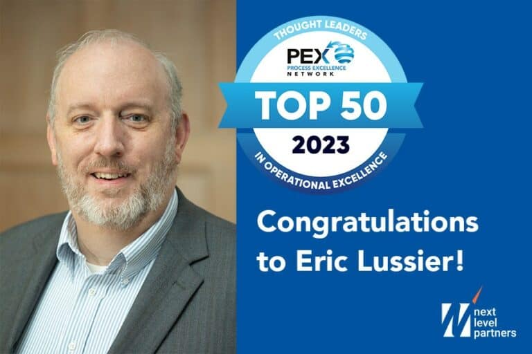 PEX Names Eric Lussier as a Top 50 Thought Leader for 2023 Next Level